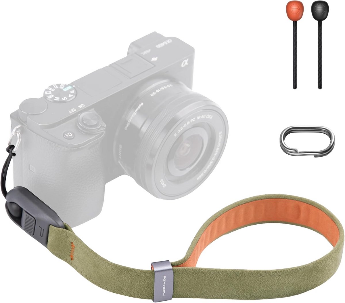 Verstelbare Camera Polsband met Quick Release Systeem