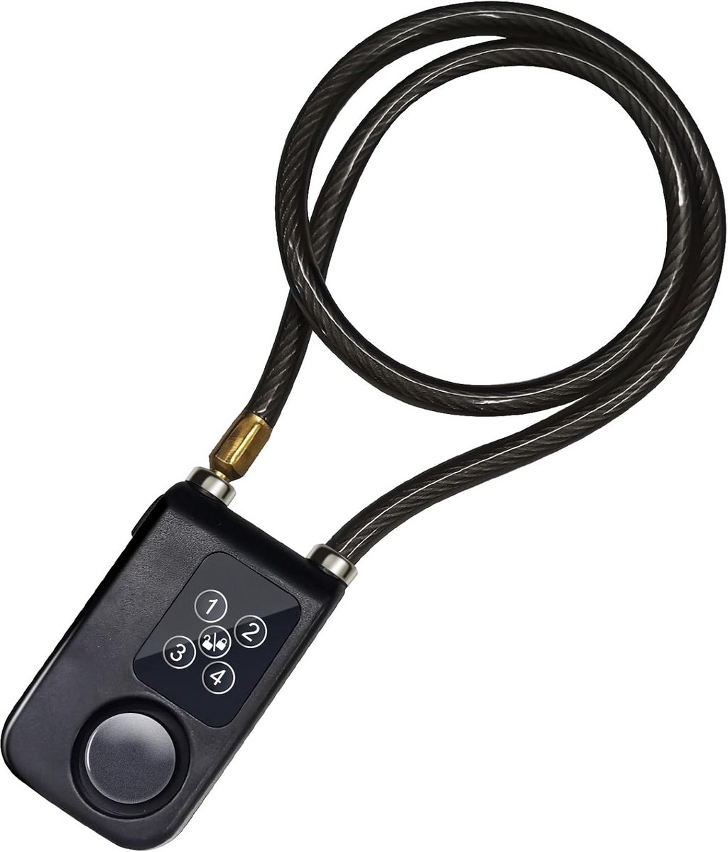 Fiets- en Motorfietsslot met 110 dB Alarm en Bewegingssensor voor Maximale Veiligheid
