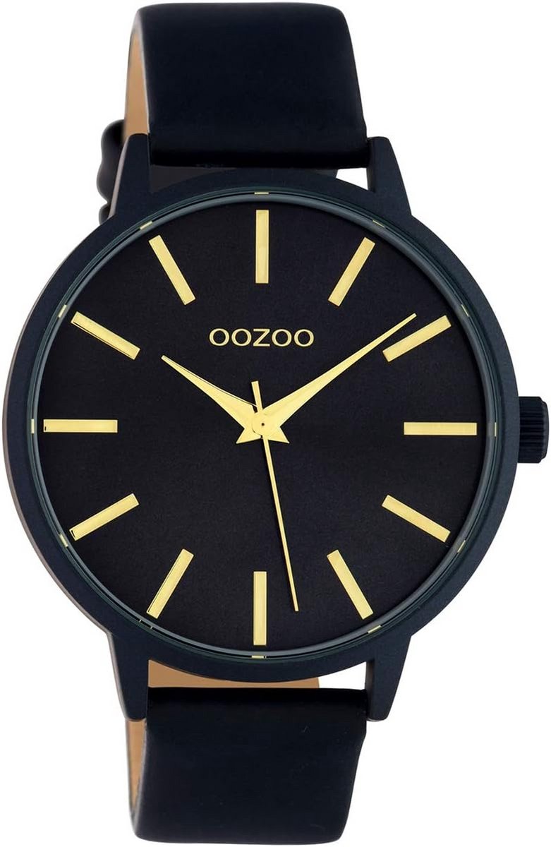 Dameshorloge met Leren Band 42 MM Unicolour