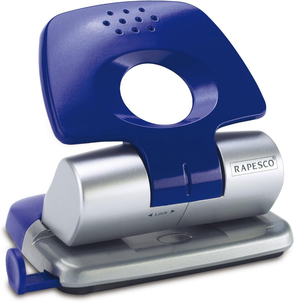 2-Gaats Perforator Zilver/Zwart Capaciteit 20 Vel Kantoor en Thuis