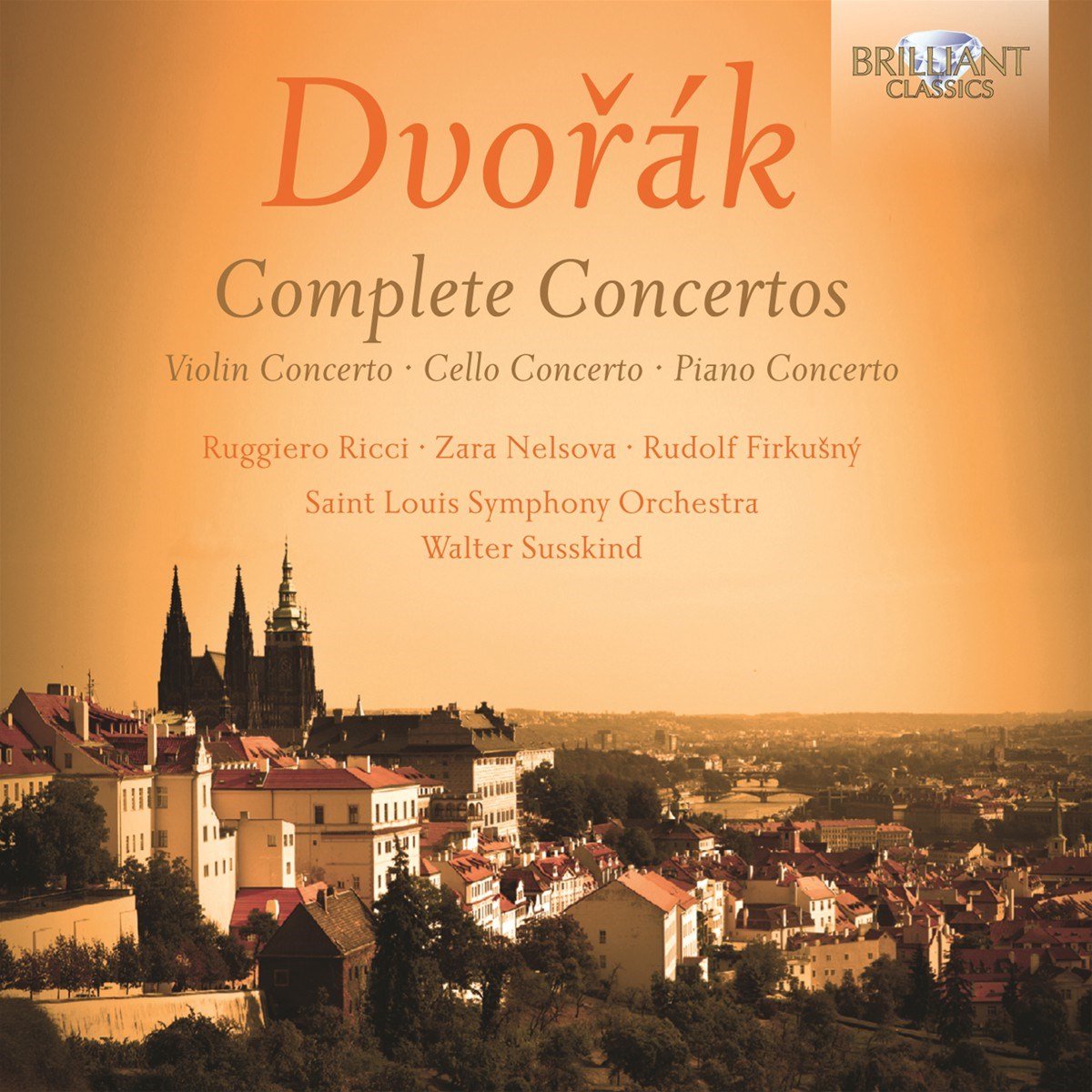 Ruggiero Ricci & Zara Nelsova - Dvořák; Complete Concertos (2 CD)