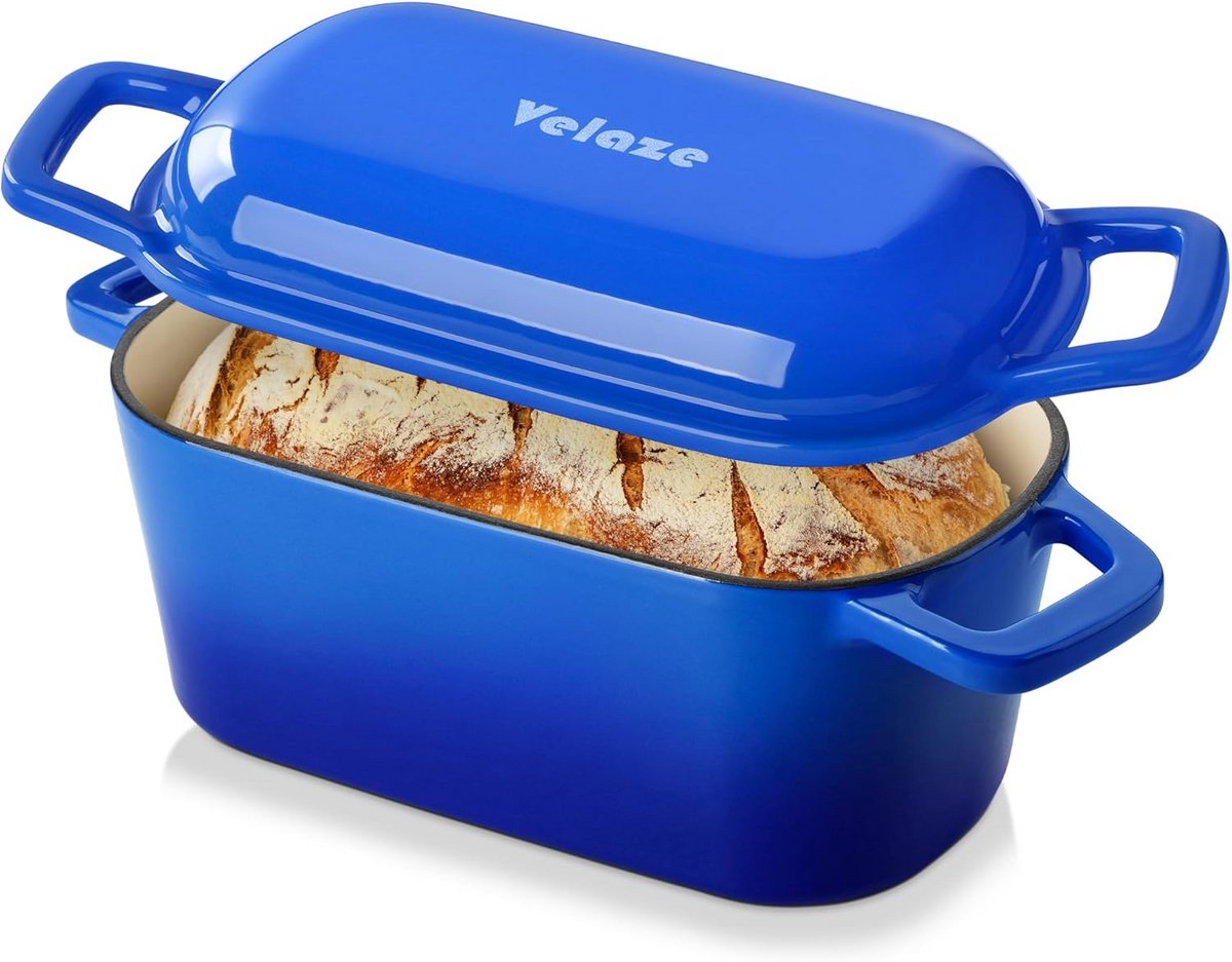 Gietijzeren Broodpan met Deksel voor Oven en BBQ