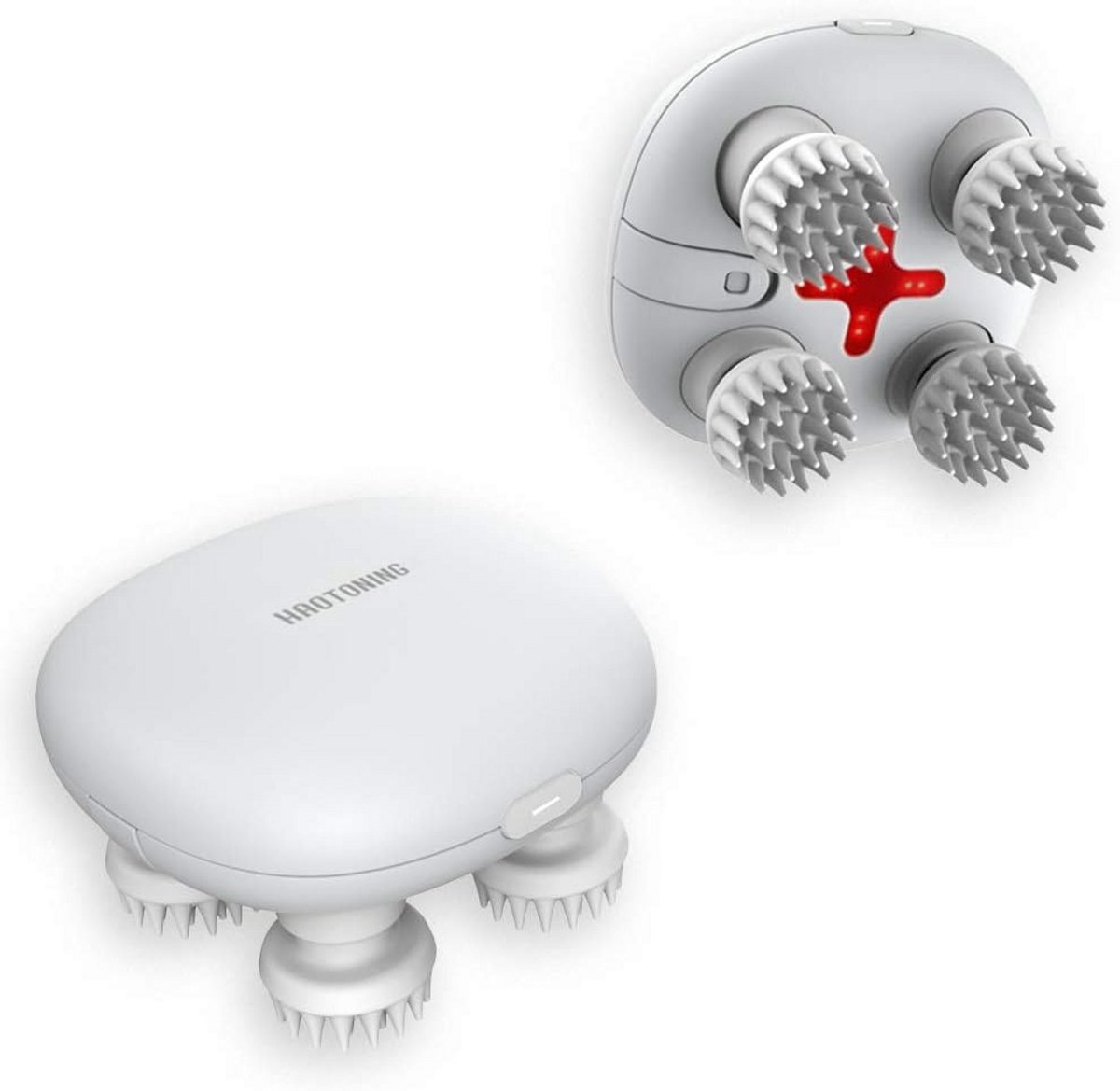 Draagbare Elektrische Hoofdhuid Massager IPX7 Waterdicht Oplaadbaar