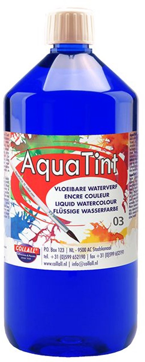 Collall Watercolor Aqua Tint Dark Blue | 1000ml - UNI