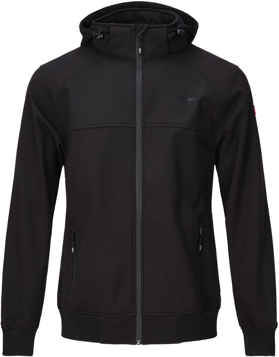 Nordberg Viktor Mens Softshell Zwart