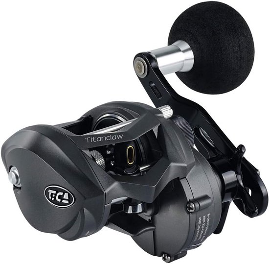 Krachtige Low-Profile Reel voor Zoutwater Vissen - Hoogwaardige Aluminium Molen — afbeelding 2