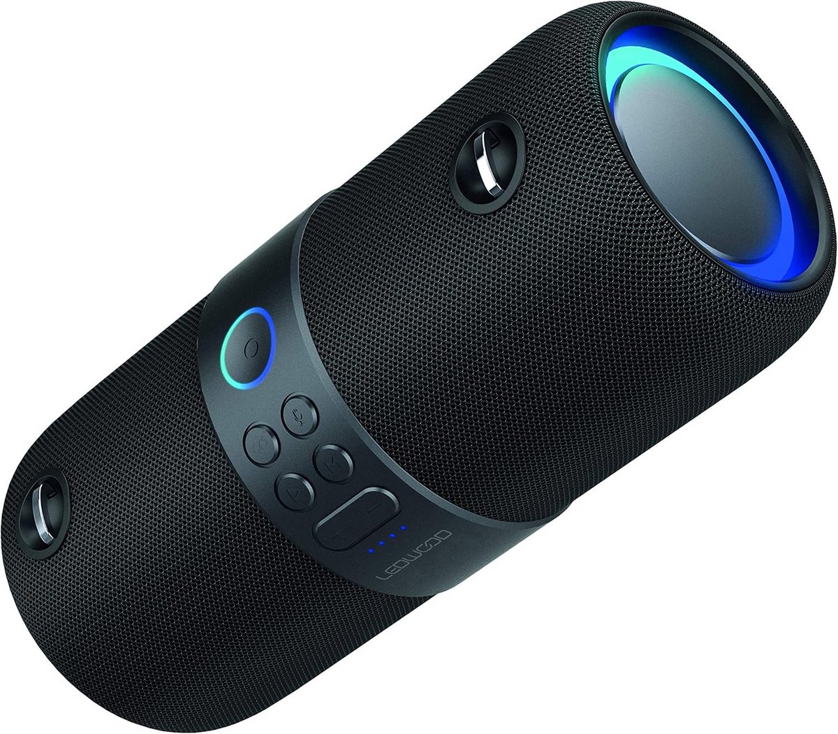 Draagbare Bluetooth Speaker TWS met LED Lichteffecten en FM Radio
