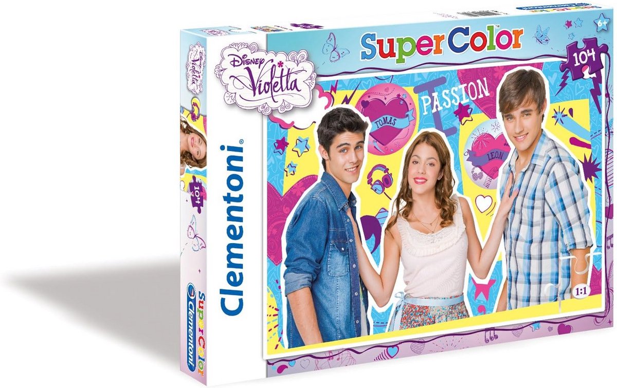 Kindertafelpuzzel 104 Stukjes - Leuke Beelden voor Uren Plezier