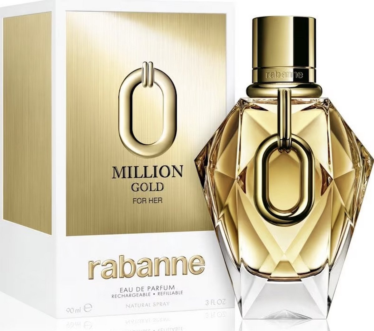 Rabanne Eau De Parfum Rabanne - Million Gold For Her Eau De Parfum - 90 ML