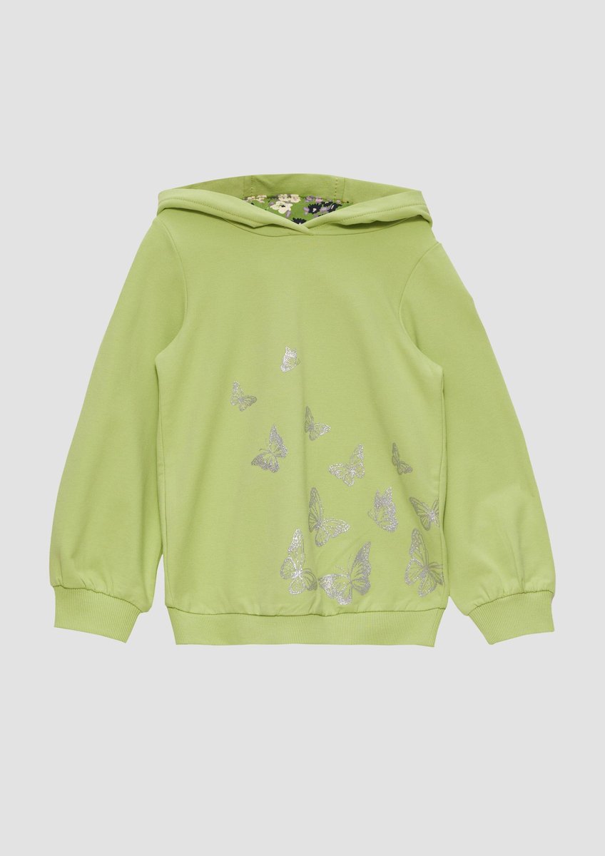 s.Oliver - female - Sweatshirt met glitterprint