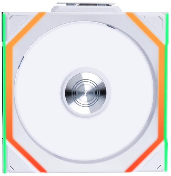 Draadloze 120mm RGB PC Ventilator Wit met PWM Besturing en Hoge Luchtstroom