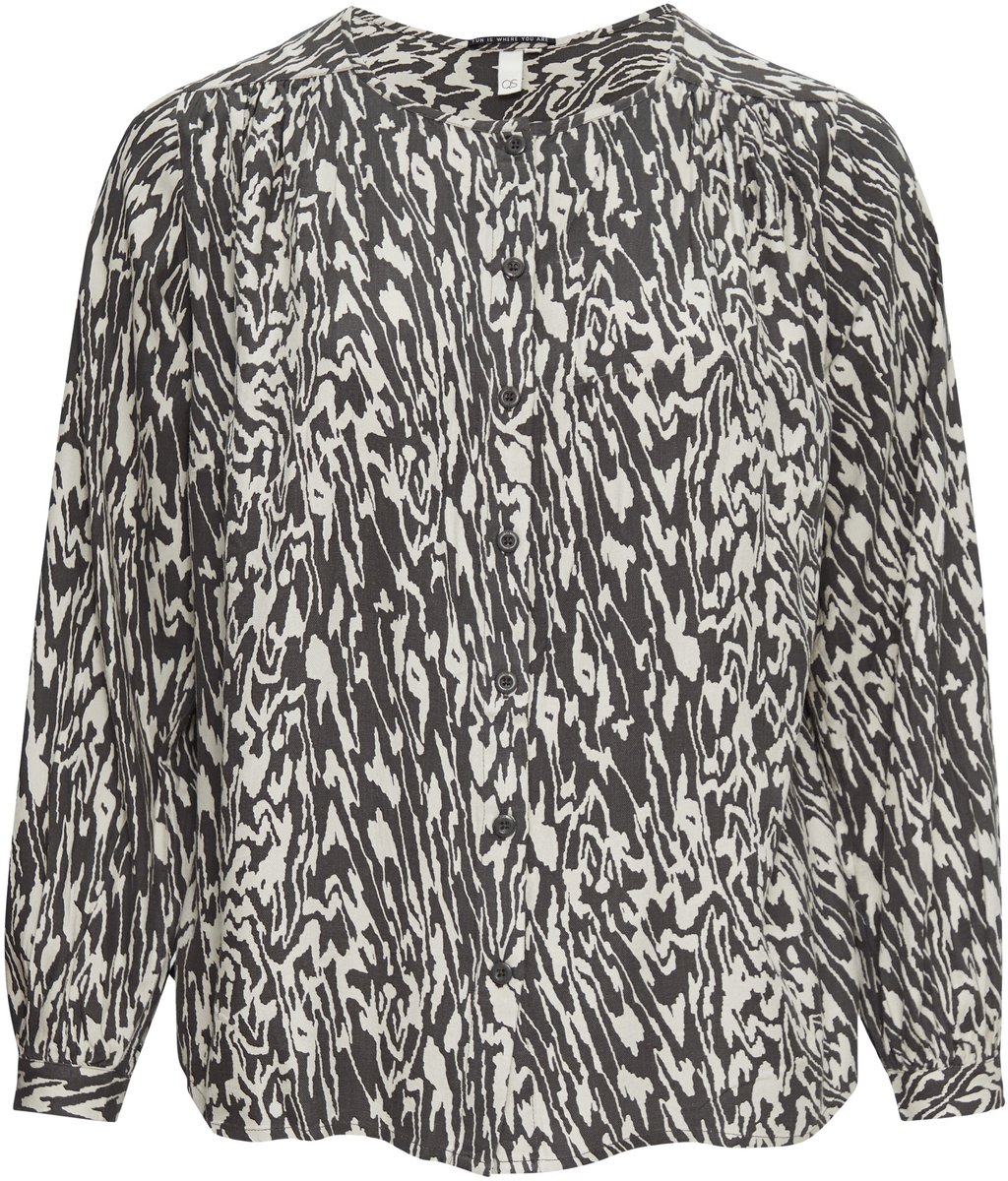 QS - female - Losvallende blouse van viscose