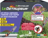 De Ontmoller - Kit tegen woelmuizen en woelratten met 5 klappers