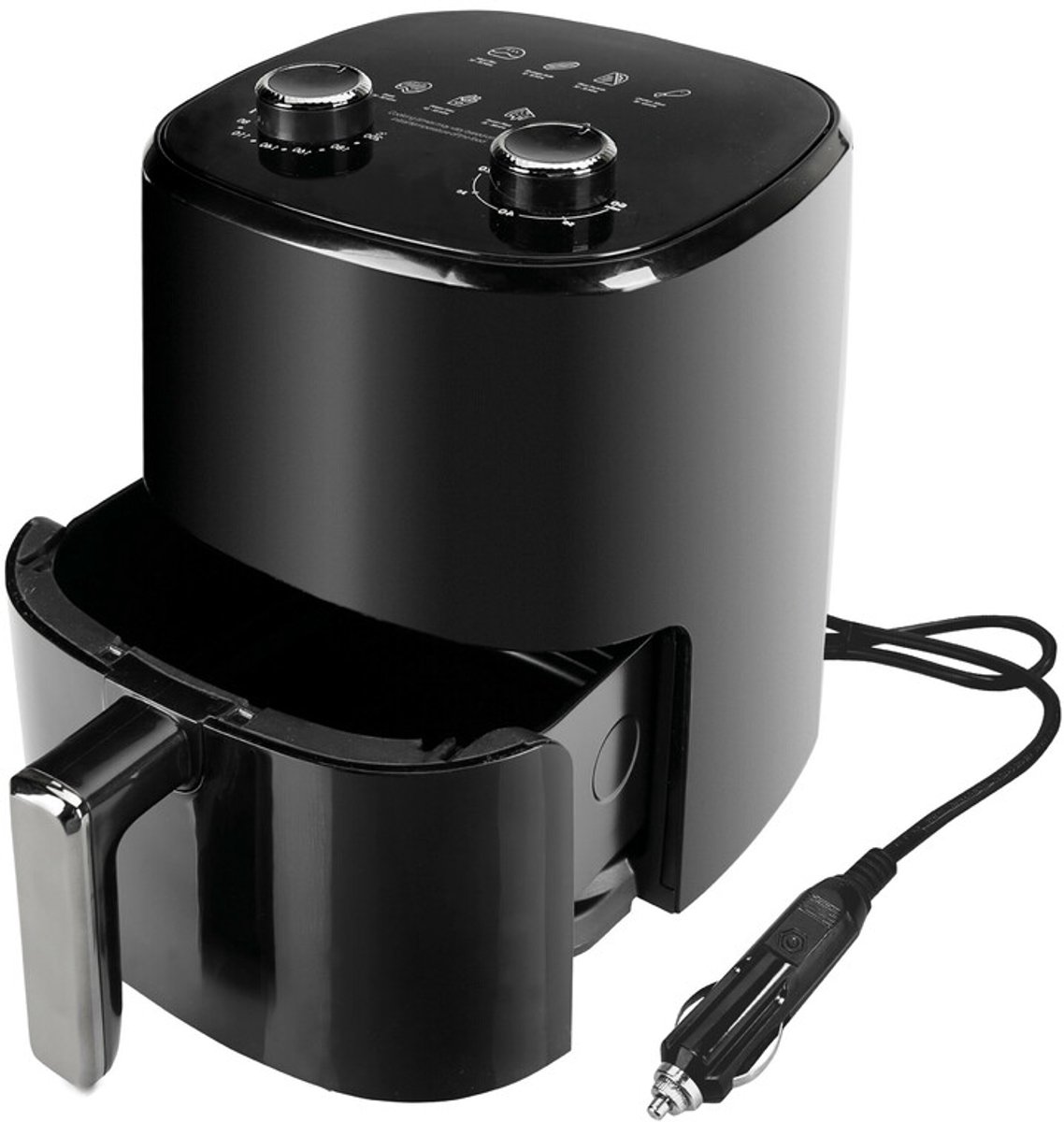 Airfryer 24V 4L 250W 10A Compact & Krachtig