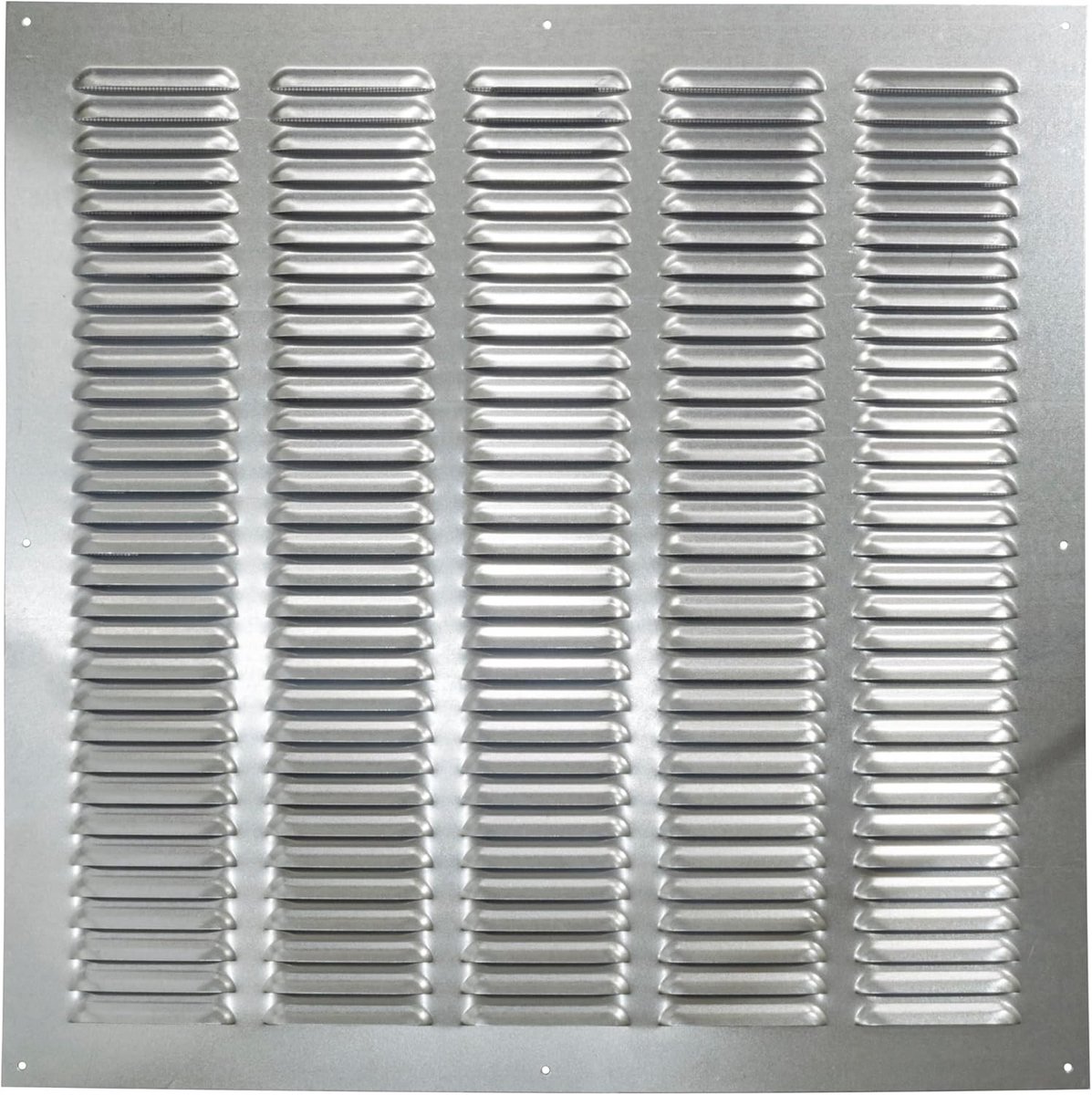 Ventilatierooster Verzinkt Metaal met Inse ctenhorgaas 50x50 cm