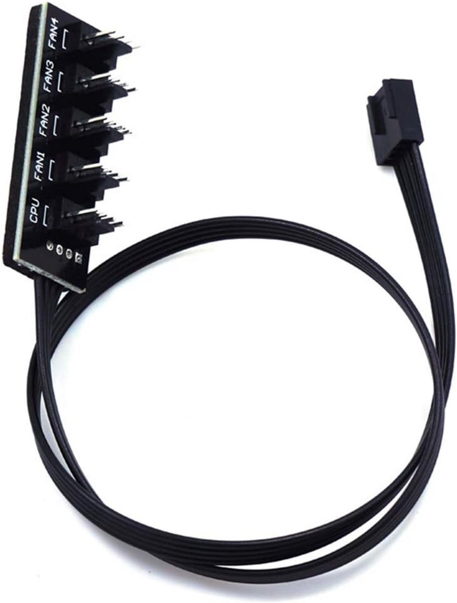 Ventilator Splitter Kabel Hub voor PC Kast en CPU Koeler