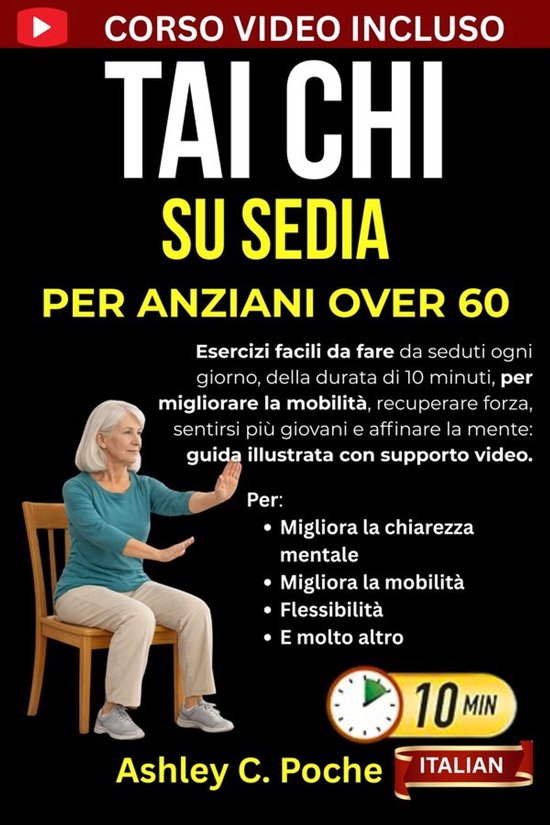 Tai Chi Su Sedia Per Anziani Over 60 - cover