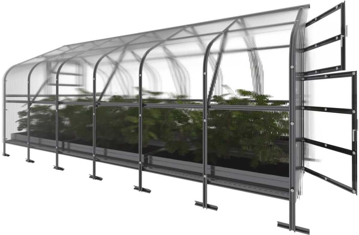 Klasika Polycarbonaat tuinkas 2,5x6m 15m² Drop