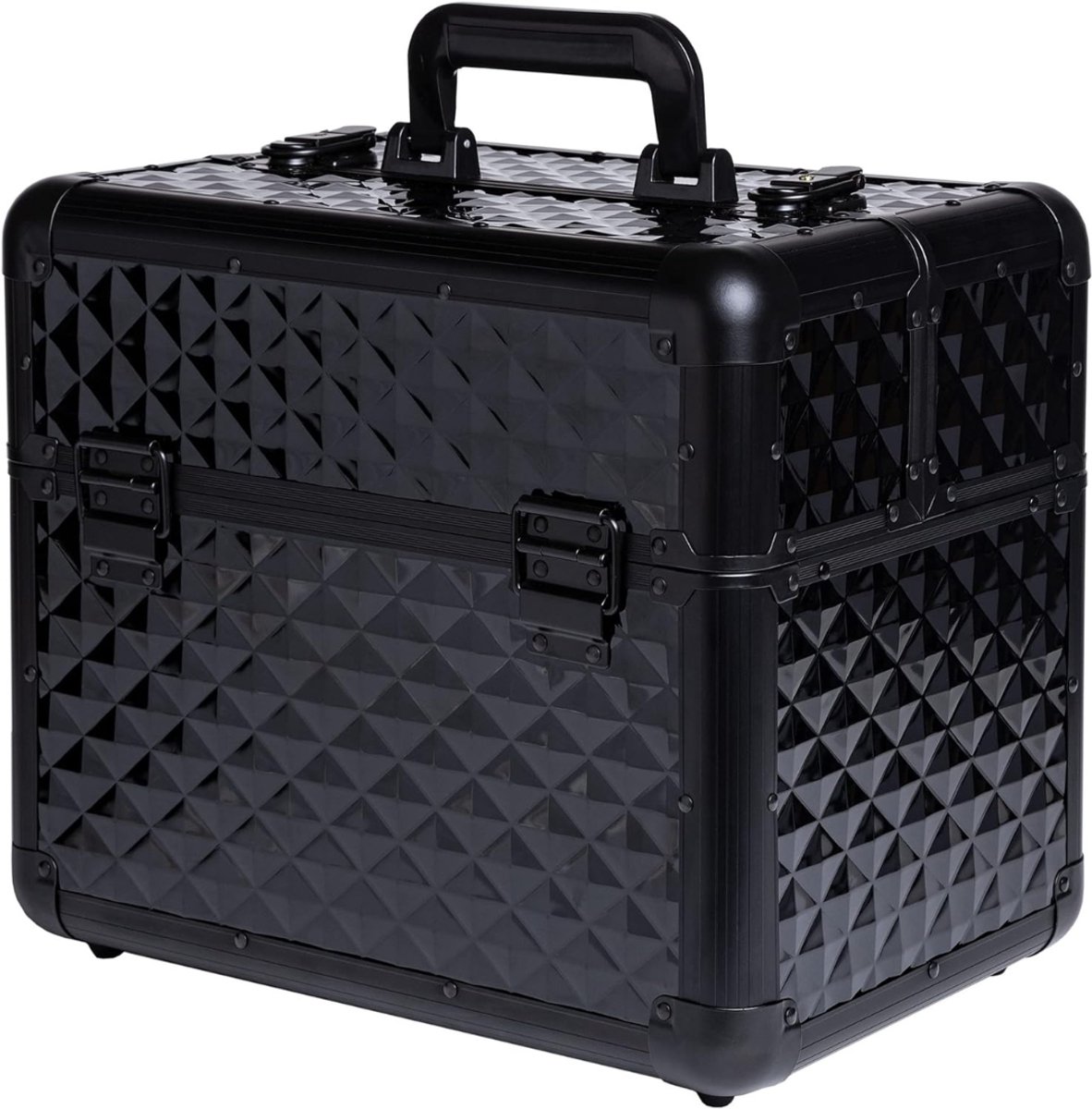 MIRA® Nagellak Koffer - Nagellak - Zwart - 35cm × 25cm × 30cm