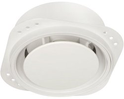 NoShow ventilatieventiel Ø125mm 2.0 - voor spanplafonds - wit - 8720892717542