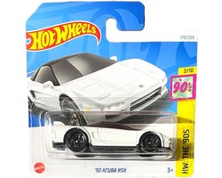 HOT WHEELS '90 ACURA NSX WHITE HONDA JDM 175/250 HW THE '90s 2/10 1:64 (HFT02)
