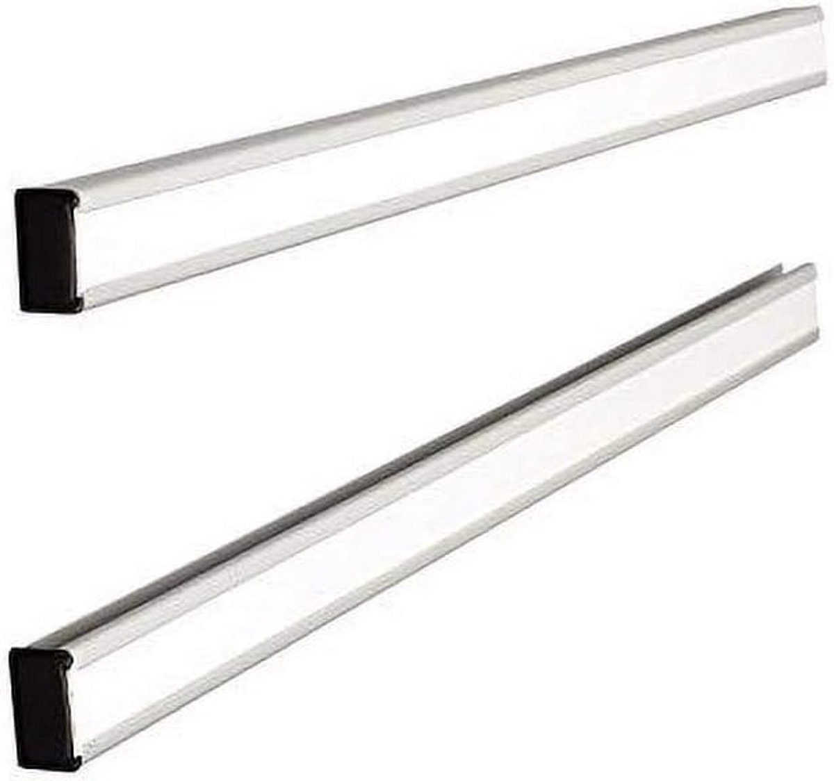 Verbindingsstukken voor T-kaart Planning Bars 772 mm - Set van 2 Aluminium Link Bars