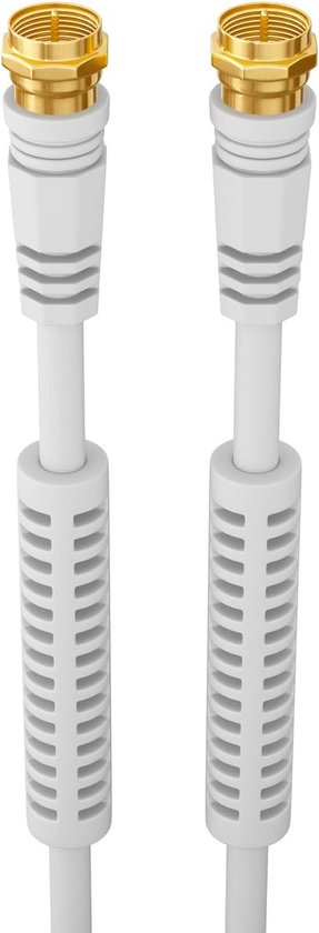 Powice 8-delige Coax Adapter Set - F-stekker Naar TV Connector, Geschikt Voor Satelliet, Antenne En Modem