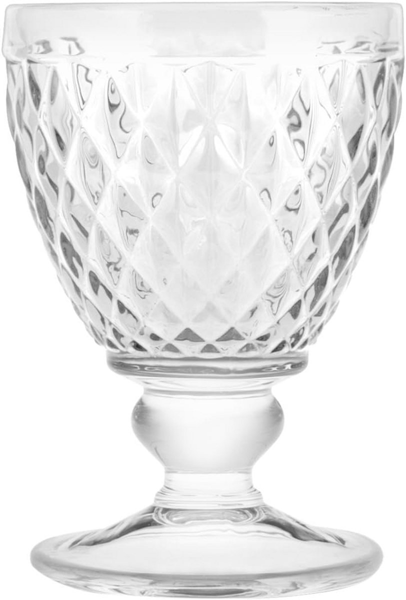 Set van 6 Elegante Transparante Wijnglazen (26 cl) - Stijlvol Tafelaccessoire