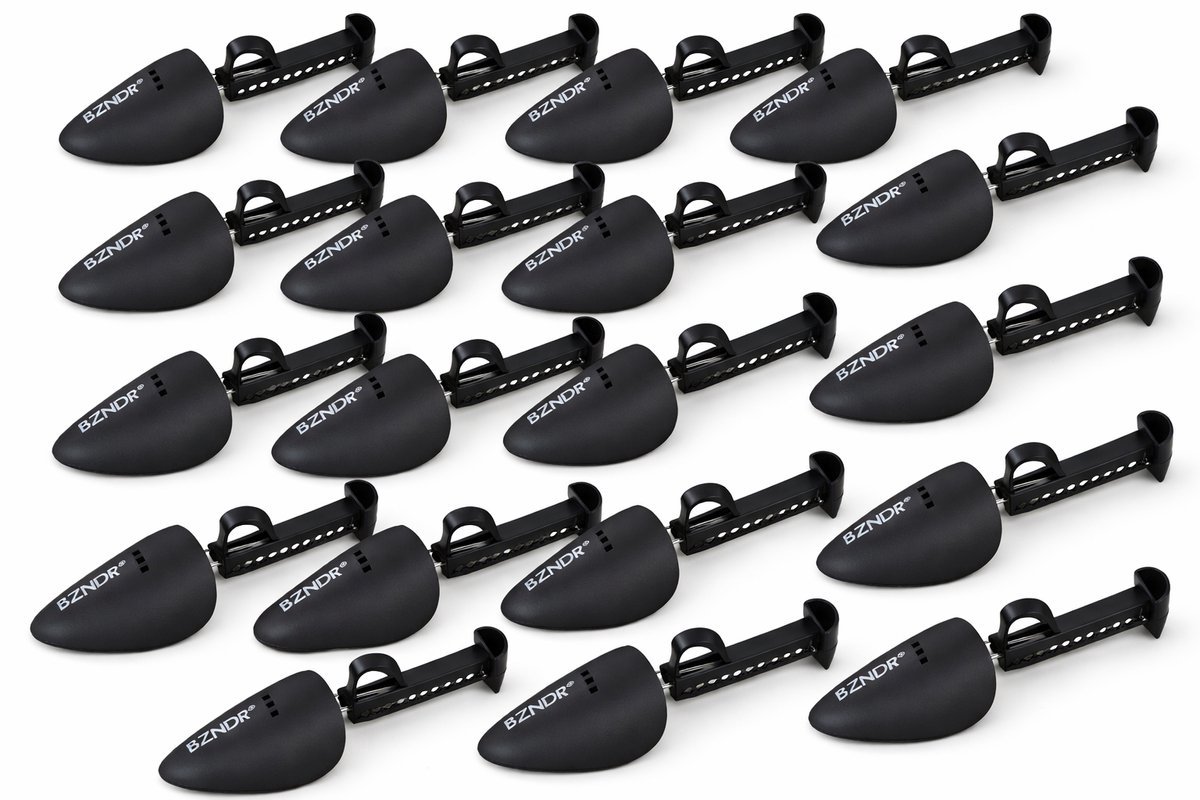 set 20 stuks Schoenspanner - Maat 40 t/m 45 - Verstelbare Schoenoprekker - Schoenvormer - Schoenboom