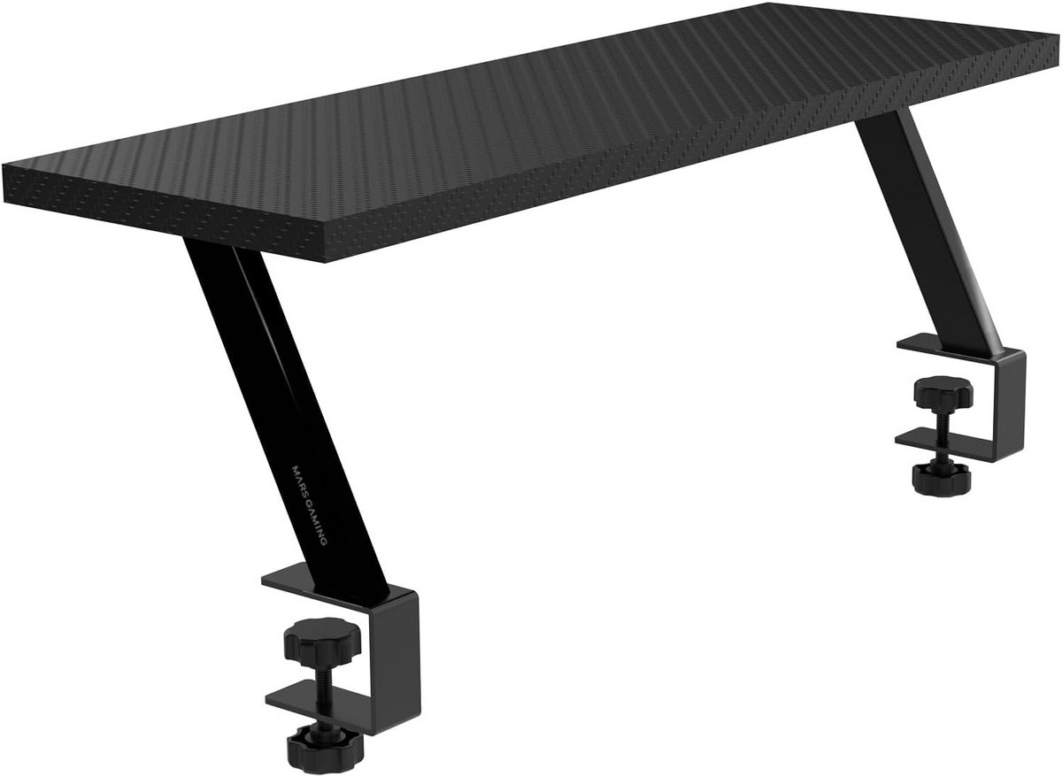 Ergonomische Monitorverhoger van Staal met Carbon Panel voor Bureau