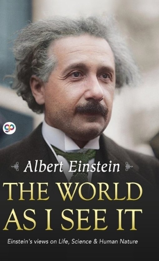 Deluxe Hardbound Edition-The World as I See It
