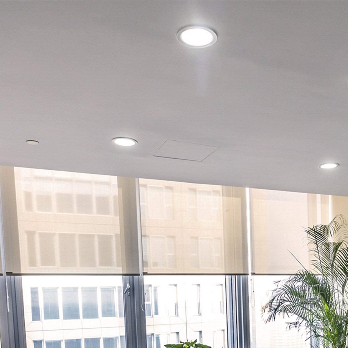 Ronde LED Plafondlamp 20W - Supersmal - Neutraal Wit 4000K - 220mm Diameter - Hoge Lumen