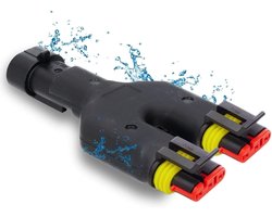 AMP Superseal Y-splitter 932628 connector 3-pins stekker 1,5 mm