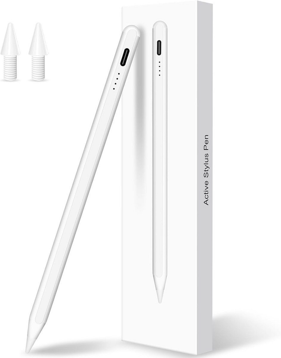 Actieve Stylus Pen voor iPad (2018-2025) - Magnetische Oplaadbare Tekenpen