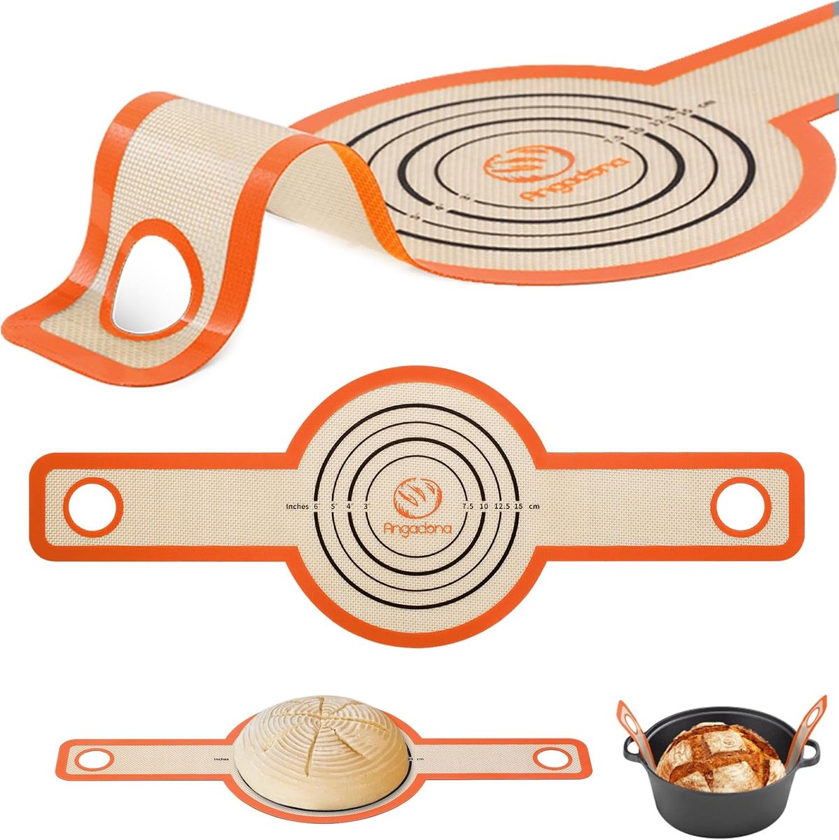 Siliconen Brood Sling voor Dutch Oven - Anti-aanbak & Eenvoudig Schoonmaken