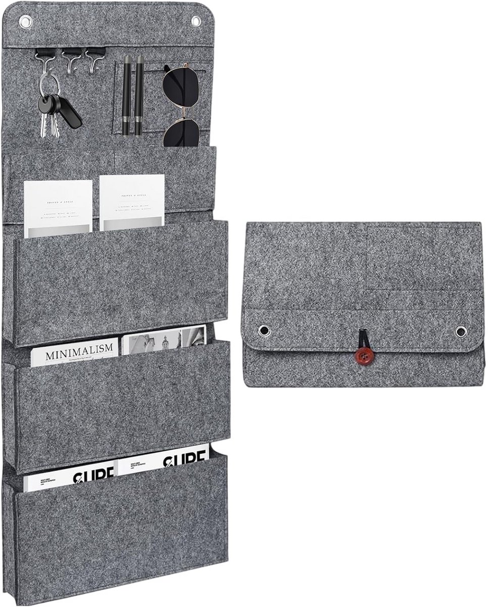 Wandorganizer - Wandopberger - Wandrek - Muurzak - Wandopslag