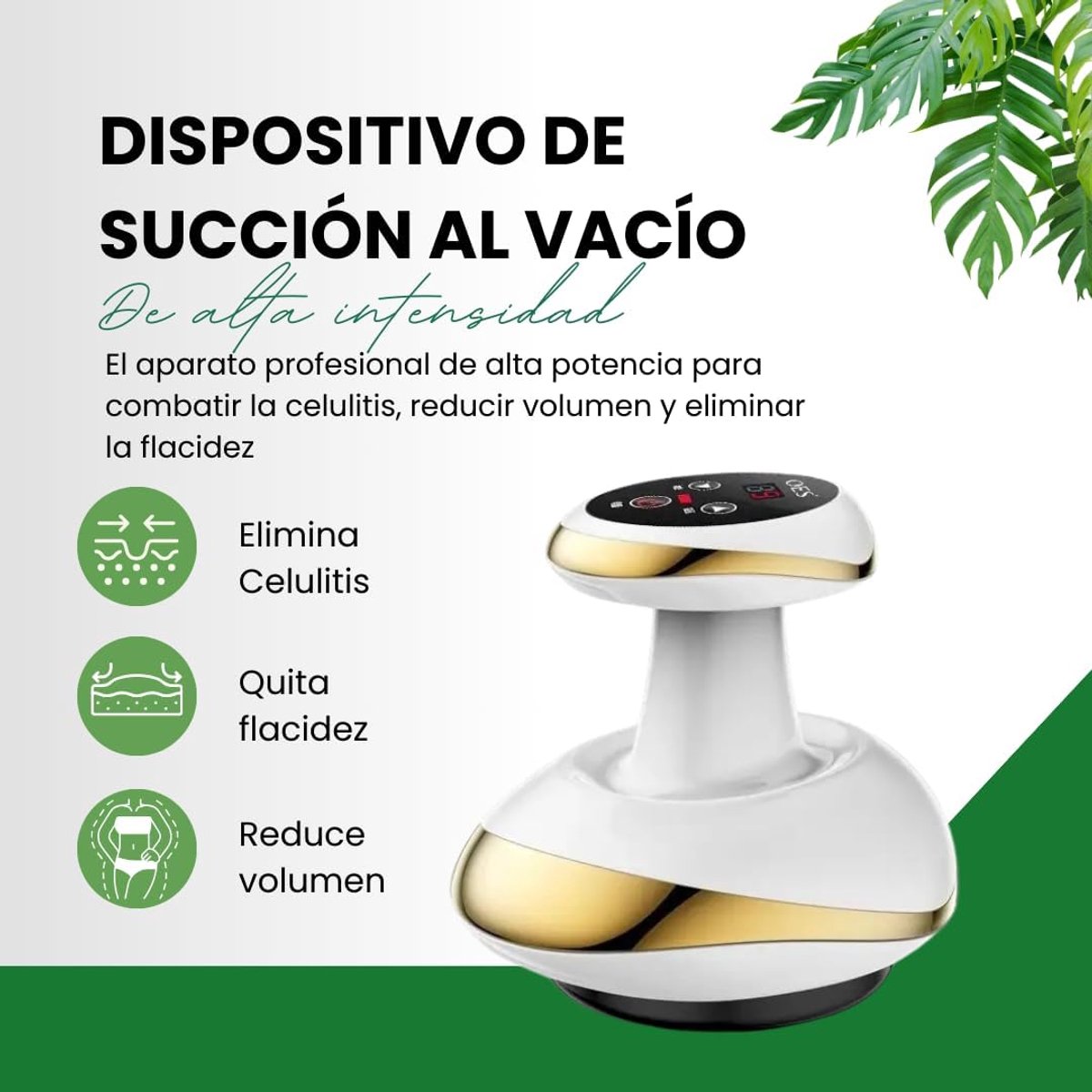 Stroom Commerce Anti-Cellulitis Massageapparaat Vacutherapie - afbeelding 3