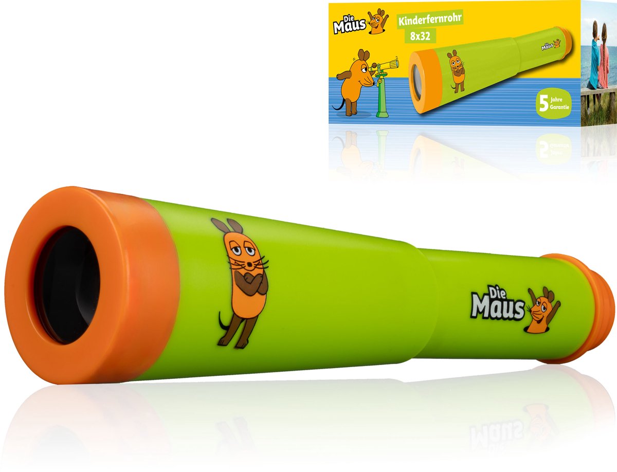 DieMaus - Piratenkijker - 8x32 - Licht, Compact en Stabiel