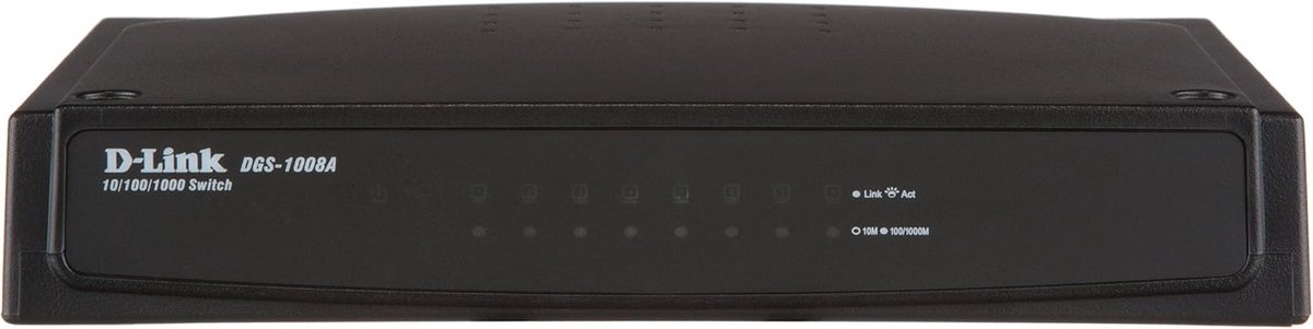 Gigabit Ethernet Switch – 8-poorts compacte netwerkswitch voor kantoor en thuis