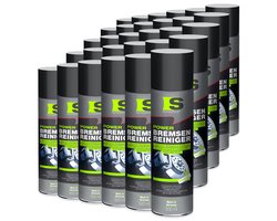 Spraytive 30x 500ml remreiniger ontvetter spray verwijdert olie vet en vuil sneldrogend residuvrij voor remmen en motor