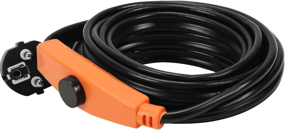 Antivries Verwarmingkabel met Thermostaat voor Waterleidingen - 2 Meter - 32W