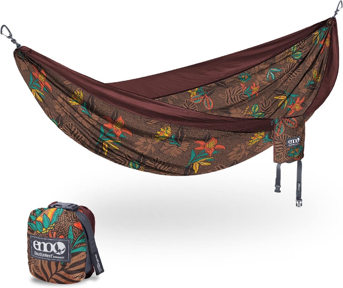 Lichte Draagbare Hangmat voor 1-2 Personen, Geschikt voor Kamperen, Wandelen, Backpacken, Reizen, Festival of Strand