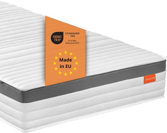 BedStory Topper 120 x 200, 7,5 cm hoogte H3 en H2 gel traagschuim topper, Oeko-Tex-gecertificeerd, gelschuim matrastopper, ademende matrastopper voor boxspringbed, hypoallergene overtrek, wasbaar