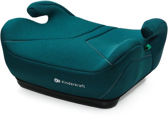Kinderkraft I-BOOST 2 i-Size - Zitverhoger - Autostoel Booster - 125-150 cm 22-36 kg – 6-12 Jaar – R129 Goedgekeurd – Groen