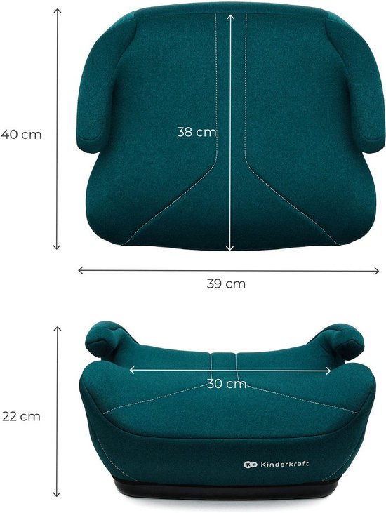 Lord Fix Plus i-size Booster 125-150 cm (15-36 Kg) Yükseltici Oto Koltuğu Gri