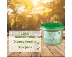 MeinWildvogel Kruiden-Vital – 1000g – Natuurlijke Kruidenmix voor Kippen & Pluimvee