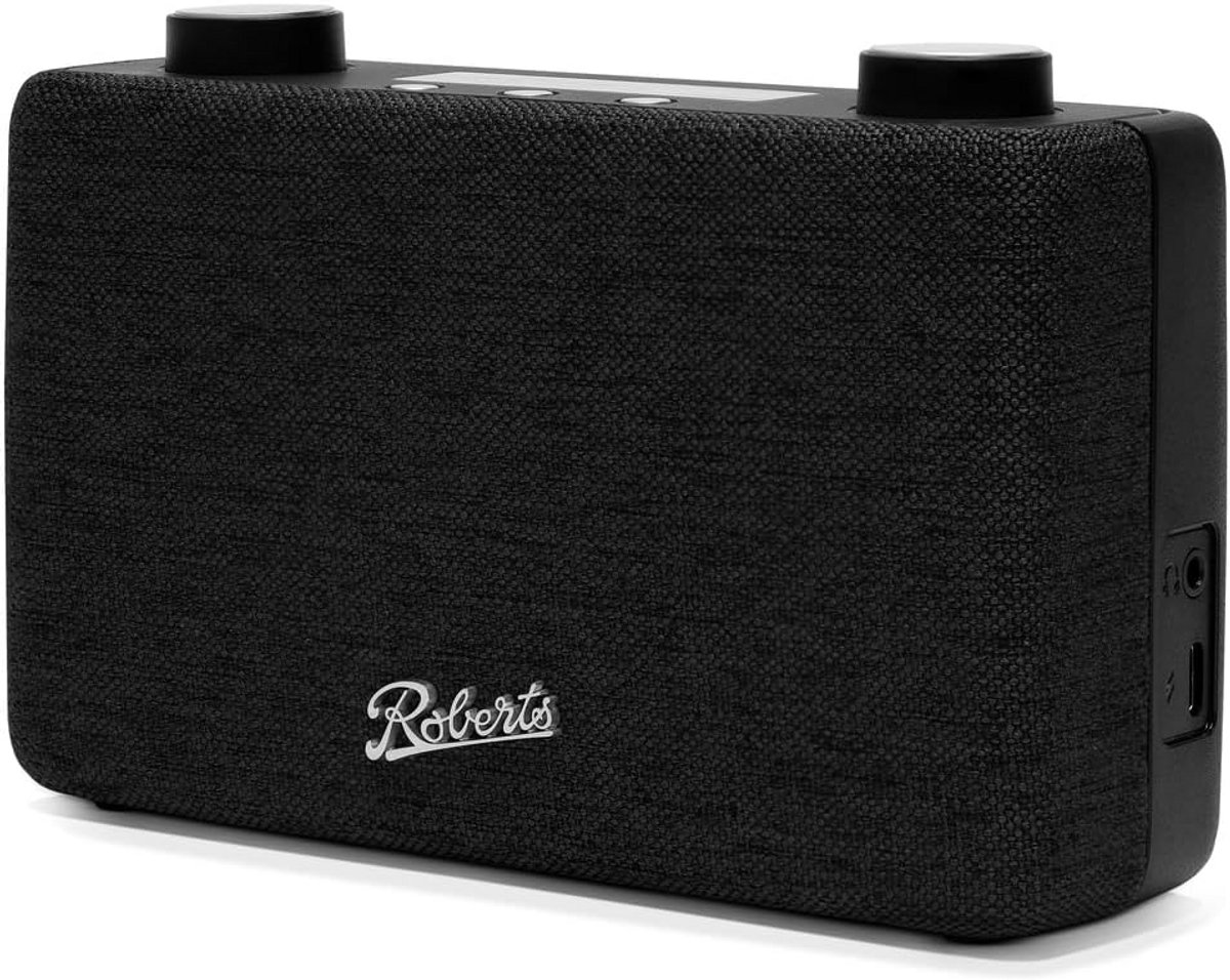 Draagbare DAB+ en FM Radio - Compact, Zwarte Radio met Helder Geluid