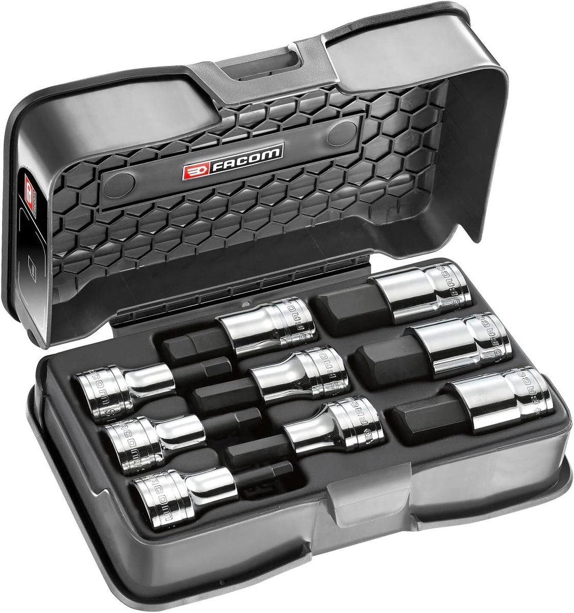 Steeksleutelset 6 delig 5-19 mm metrisch 1/2 inch
