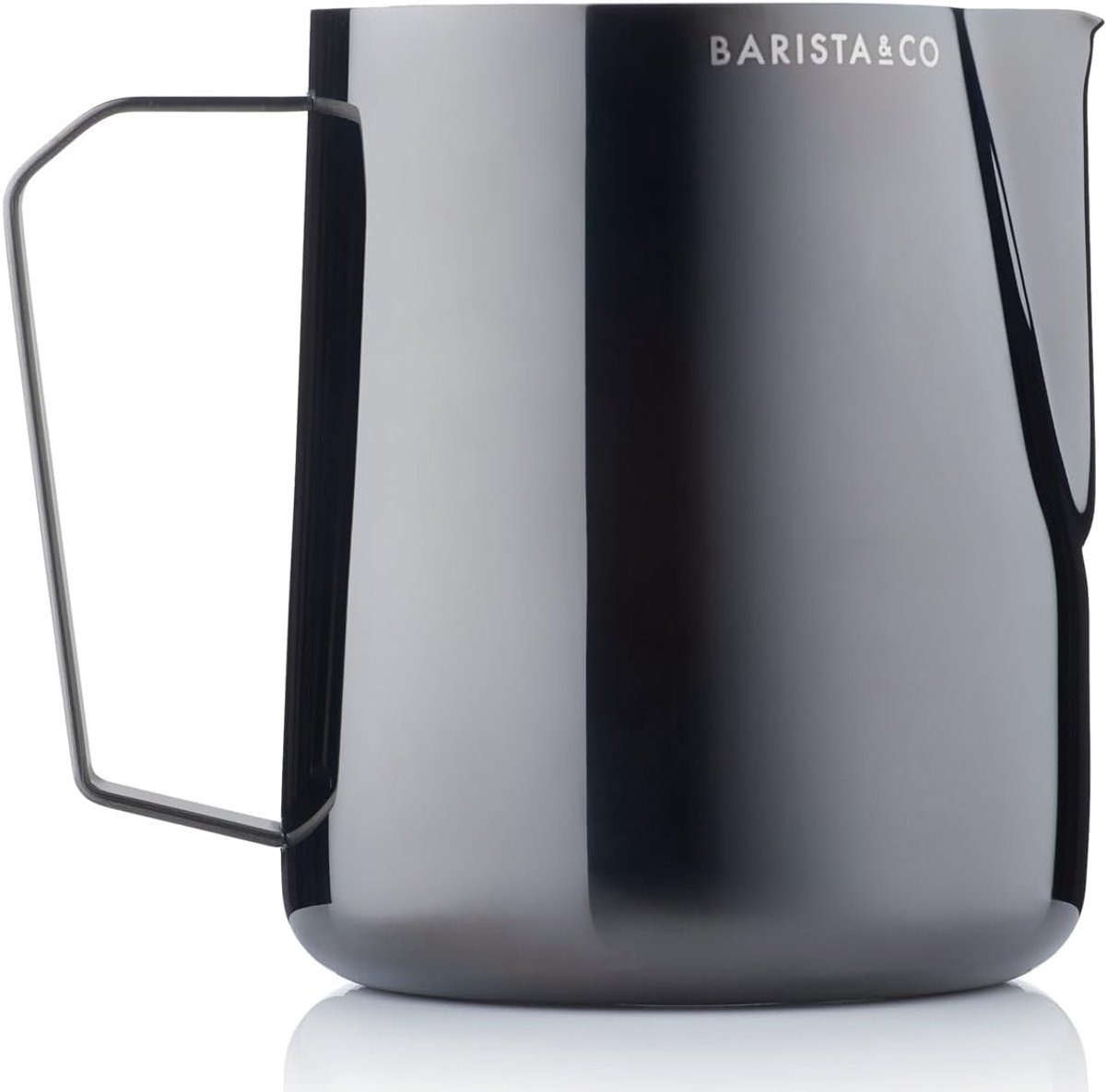 Stainless steel melkanbod 620ml met maatverdeling