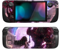 Sticker Set voor Steam Deck LCD en OLED - Vinyl Skin Decals voor Bescherming en Personalisatie